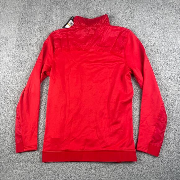 Under Armour Men's Small Red UA Long Sleeve Command Warm Up Full Zip Jacket - Picture 7 of 9